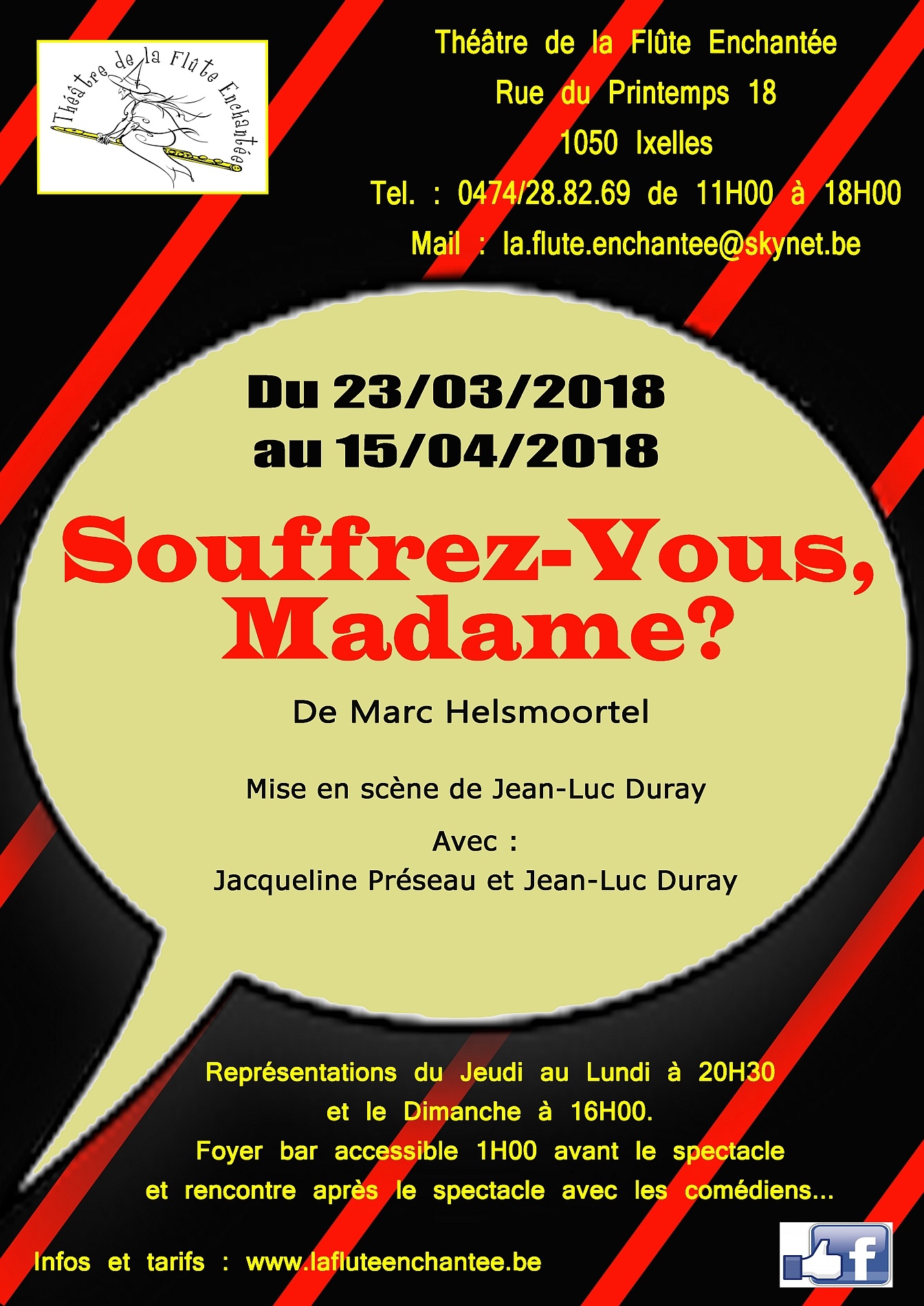 Affiche du spectacle